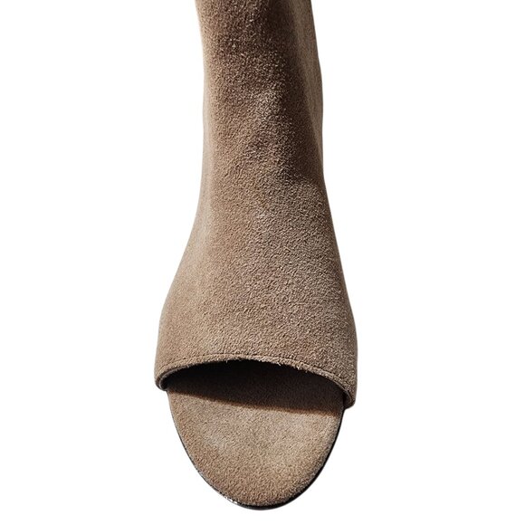 Bella Vita Women's‎ Lex Open Toe Booties almond Sue - Picture 10 of 11